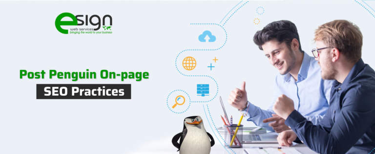Post Penguin On-page SEO Practices